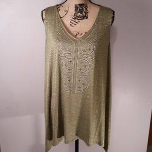 1X Sleeveless Tunic